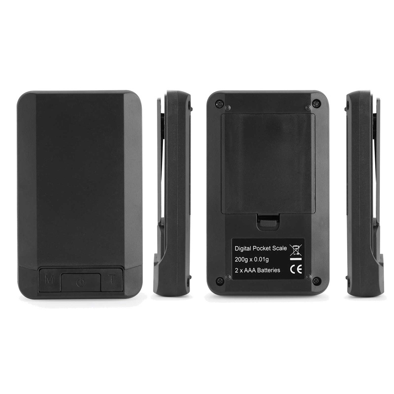 Cân Điện Tử Mini 5 Loại 0.1 / 0.01 Bỏ Túi Tiện Dụng Mang Theo Du Lịch