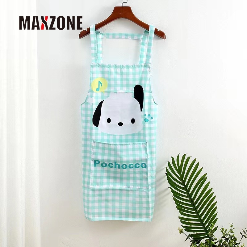 Tạp Dề In Hình Kuromi Cinnamoroll Đáng Yêu