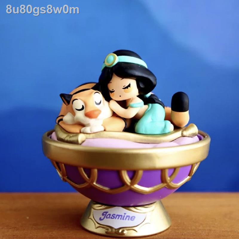 ✲ ☫ Chính hãng Disney Princess Series Crystal Ball Blind Box Quà tặng trang trí cho cô gái Snow White
