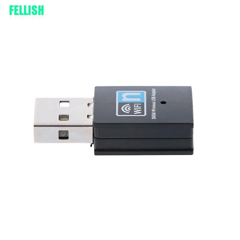 USB WiFi 300mbps 802.11 B / G / N thiết kế tiện lợi chất lượng cao