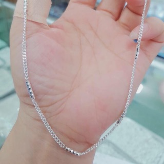 Dây chuyền bạc cho bé và nữ đều đc