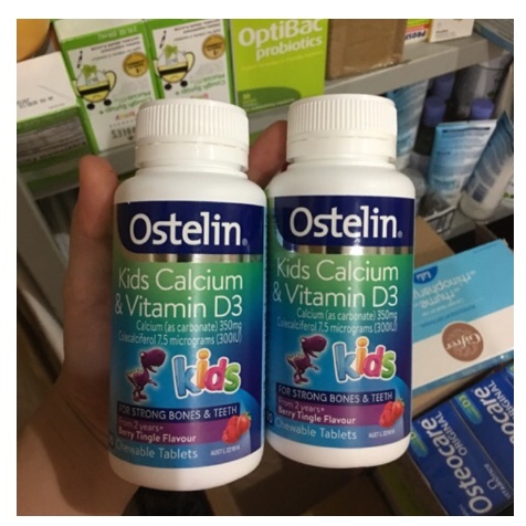 Canxi ostelin kid 90 viên bổ sung canxi cho bé ostelin kid