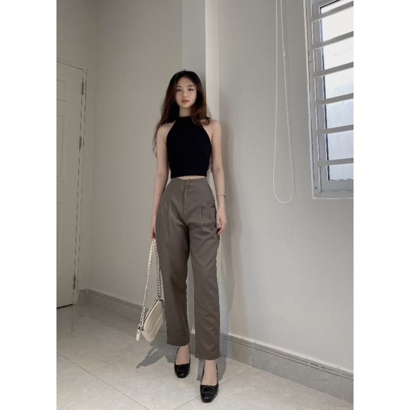 Quần tây dáng baggy