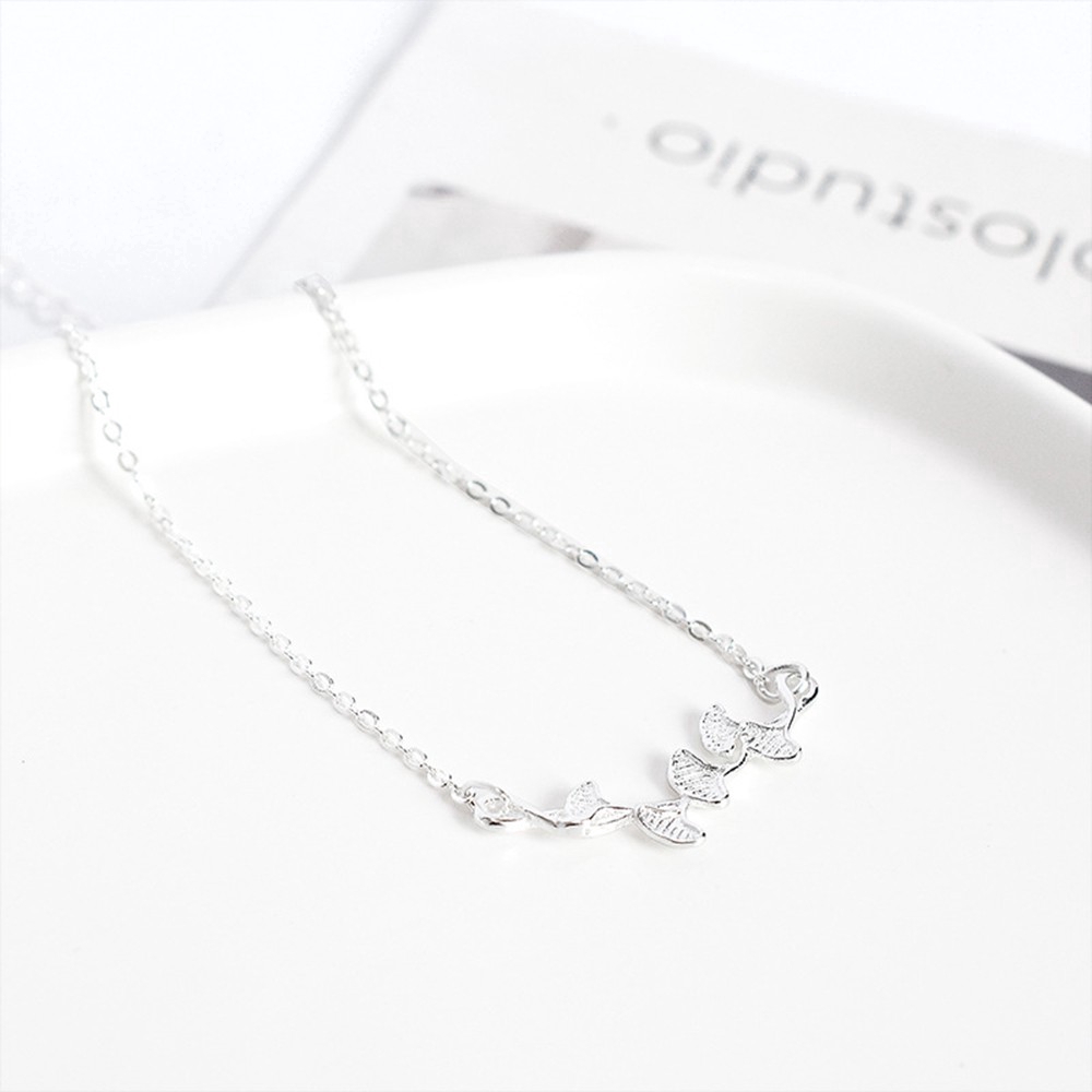 Vòng Tay Mặt Lá Bạch Quả Phong Cách Hàn Quốc