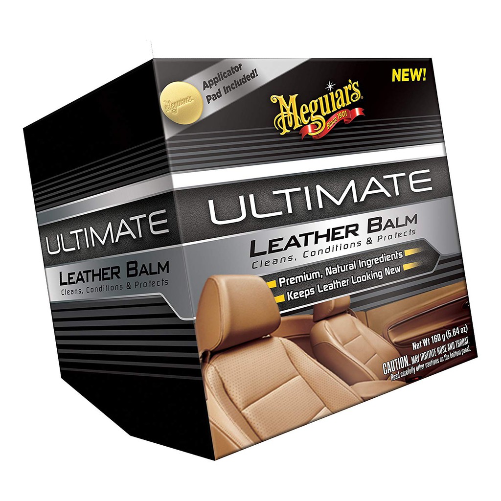 Meguiar's Ultimate Leather Balm - Sáp dưỡng da ô tô cao cấp siêu tiết kiệm G18905