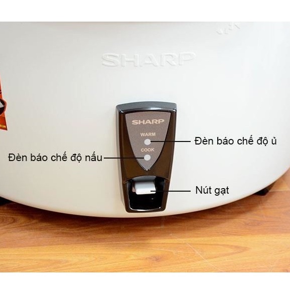 [Mã ELHADEV giảm 4% đơn 300K] Nồi Cơm Điện SHARP KSH-D1010V