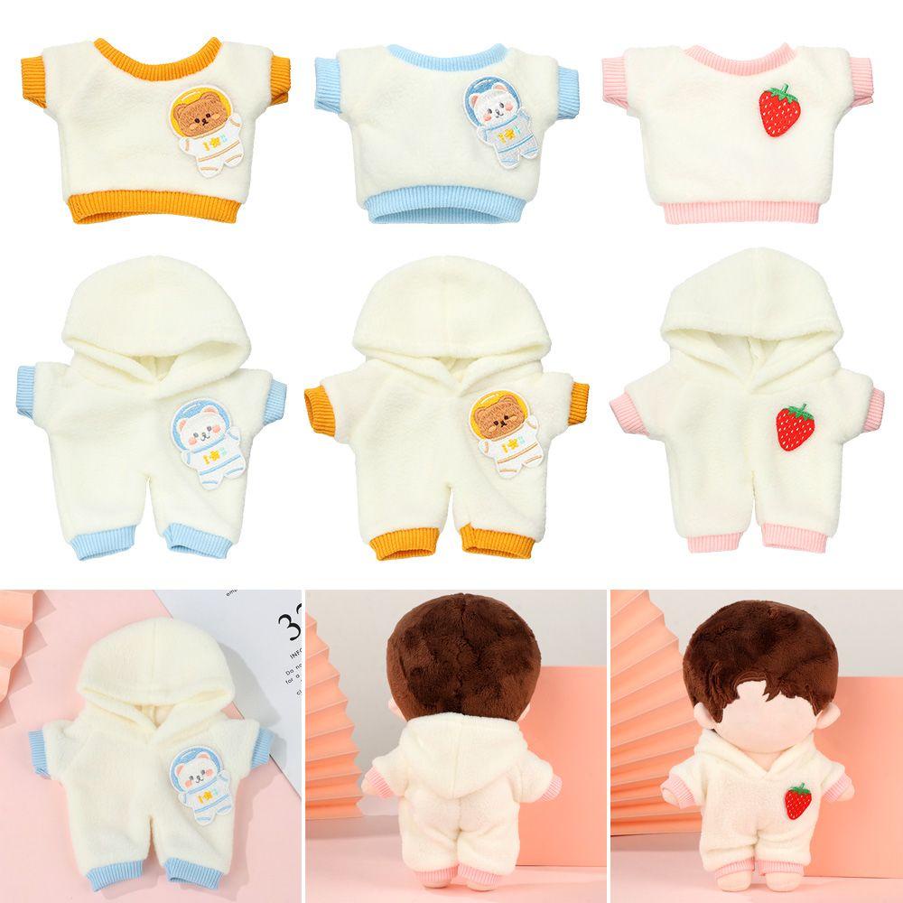 Trang phục bằng vải thích hợp cho búp bê nhồi bông 20cm