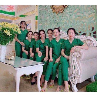 Đồng Phục Spa, Thẩm Mỹ, phòng mổ (THIẾT KẾ LOGO MIỄN PHÍ)