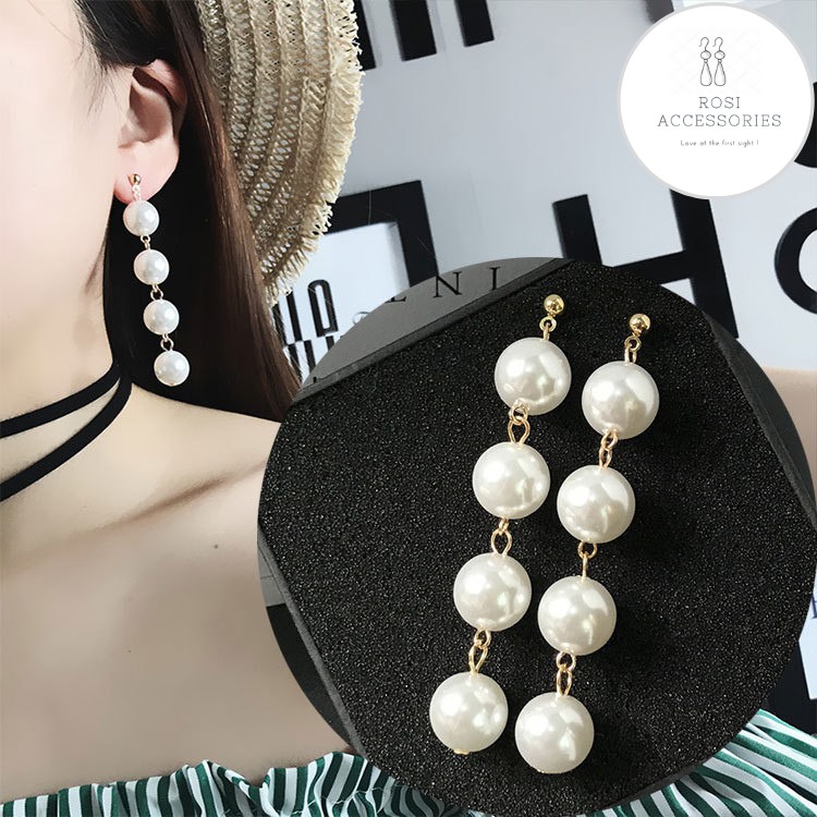 Khuyên Tai Nữ Dáng Dài Rubi