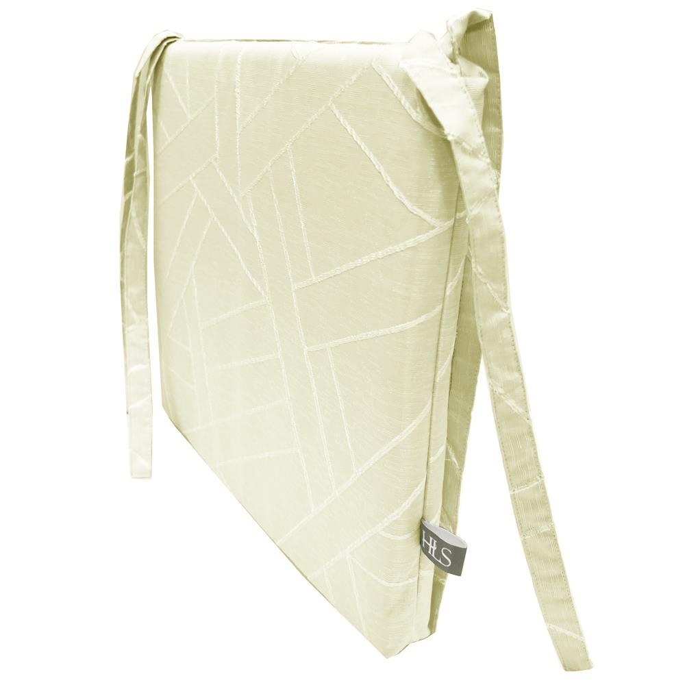 HomeBase HLS đệm ghế ngồi mousse dày vải bọc bằng Polyester mềm mại thoải mái Thái Lan 45x45 cm kem
