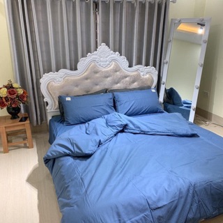 Bộ chăn ga gối cotton tici cao cấp