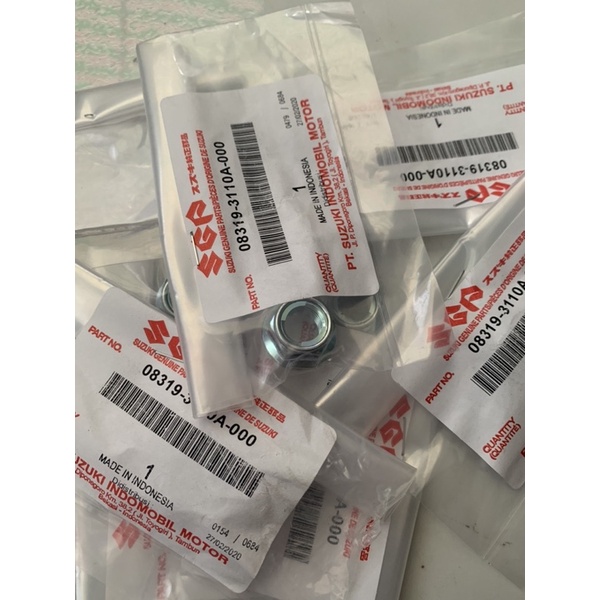 Đai ốc cốt bánh trước sport viva fx 10mm suzuki chính hãng