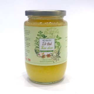 Bơ tinh thảo dược Viethealthy, Ghee thảo dược Viet Healthy 400ml