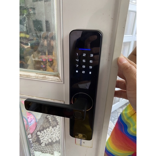 Khóa vân tay thông minh LC-Z13 dùng TUYA/TTLOCK 5 cách mở - BH 12 tháng