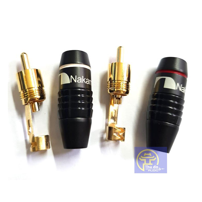 Jack AV Hoa Sen NaKamichi cao cấp / Jack RCA / Jack Bông Sen