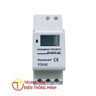 Công tắc hẹn giờ kỹ thuật số tuần hoàn cho 2 thiết bị KW-PTS15C