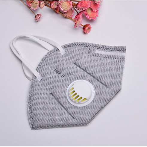 Khẩu trang than hoạt tính AM 2011v (Hộp 10 chiếc) lọc bụi PM2.5 gồm 05 lớp lọc (Ảnh thật) | BigBuy360 - bigbuy360.vn