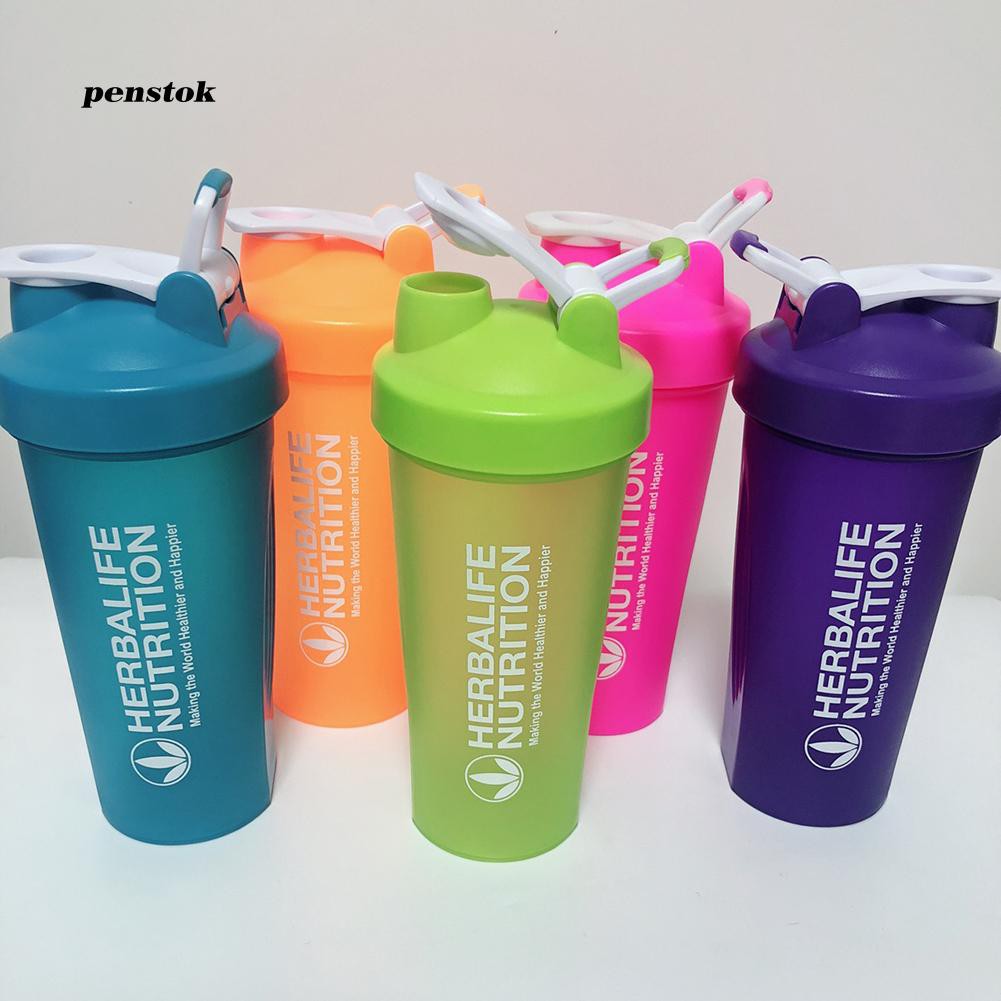 Bình lắc protein 600-700ml bằng kim loại ly giữ nhiệt