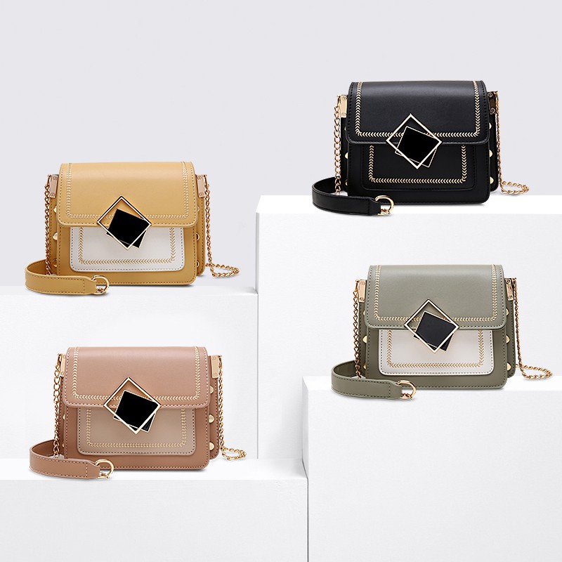 TÚI XÁCH NỮ 💜𝗙𝗥𝗘𝗘𝗦𝗛𝗜𝗣💜 Túi Xách Nữ Đeo Chéo HAMINO Dáng Công Sở Phong Cách Vintage Hàng Quảng Châu Siêu Đẹp TX15 -VIMITA | BigBuy360 - bigbuy360.vn