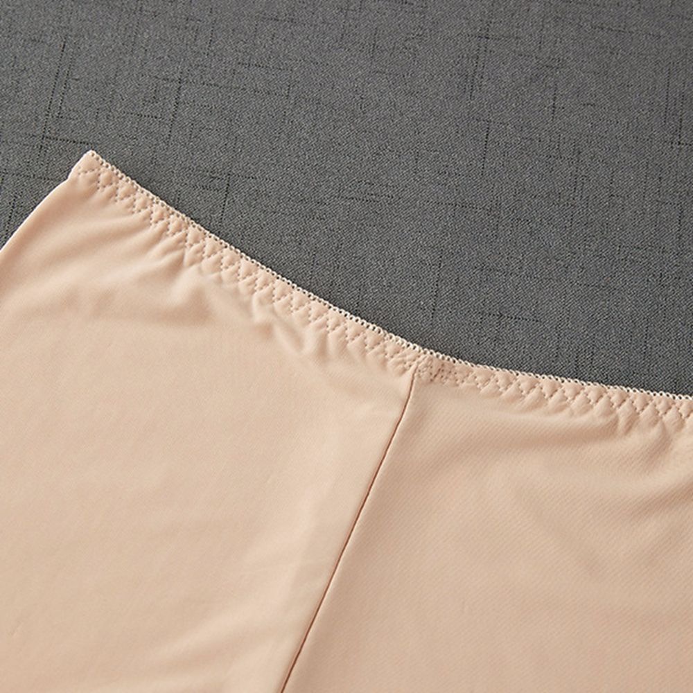 Quần Lót Boxer Mỏng Co Giãn Màu Sắc Trơn Thời Trang Mùa Hè Cho Nữ