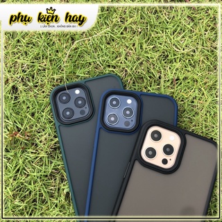 Ốp lưng iPhone Cao Cấp nhám mờ ROCK   [CHỐNG BÁM BẨN]   dành cho IPhone 12 Pro Max / 12 Pro / 12 / 12 Mini