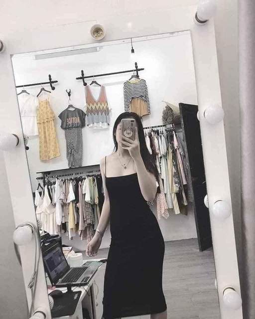 [Mã WARN10 giảm 10k đơn 50k] Váy body 2 dây quai mảnh sexy siêu hot | BigBuy360 - bigbuy360.vn