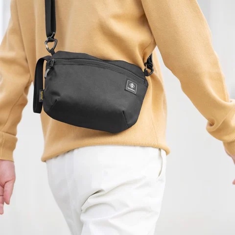 Túi Đeo Chéo Unisex Tomtoc Basic Accessories Nhỏ Gọn, Đựng Phụ Kiện Điện Thoại, Ví Tiền Đa Năng - Balocenetr