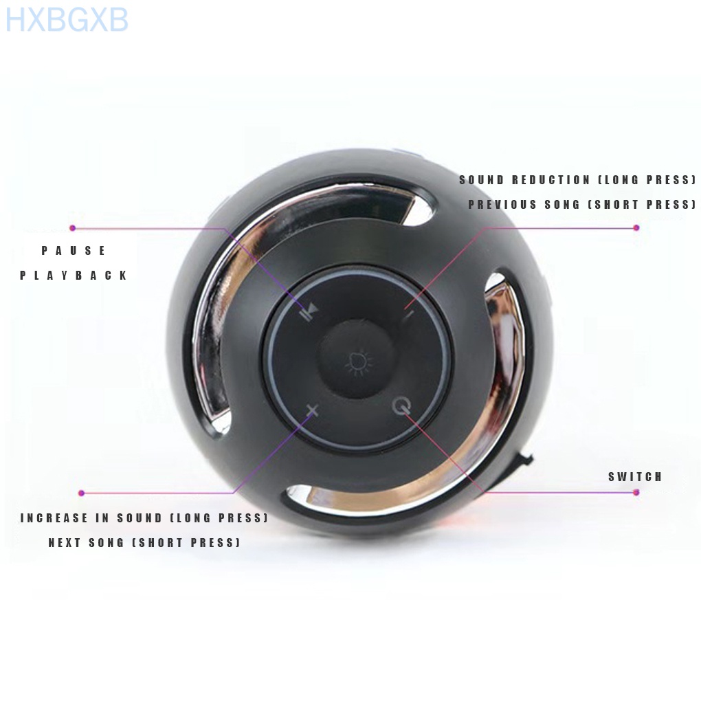 HXBG Speaker Bluetooth 4.2 Loudspeaker Wireless Portable Outdoor Subwoofer Mini Speaker