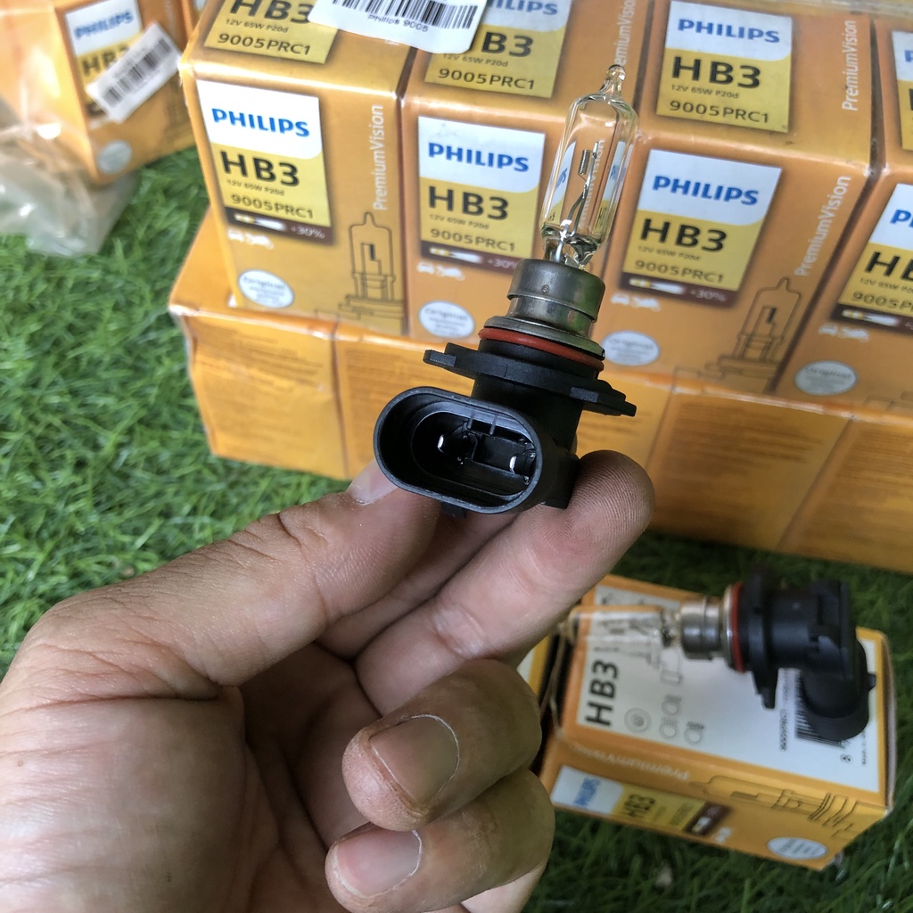 BÓNG ĐÈN Ô TÔ CHÂN 9005 PHILIPS