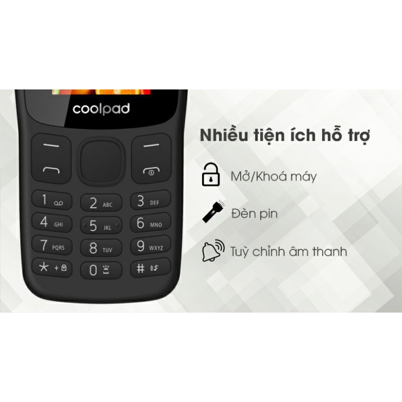 Điện thoại Cool pad 2 sim F110 - Tinh Năng Bluetooth Partner
