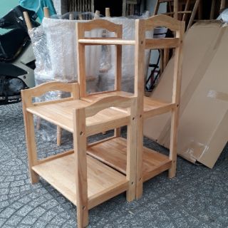 Kệ gỗ 2 tầng