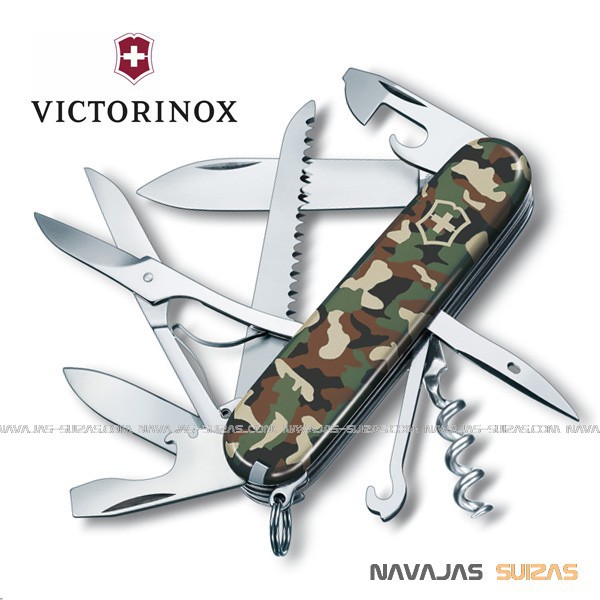 Dụng cụ đa năng Victorinox - 91mm - Huntsman Camo (Rằn ri)