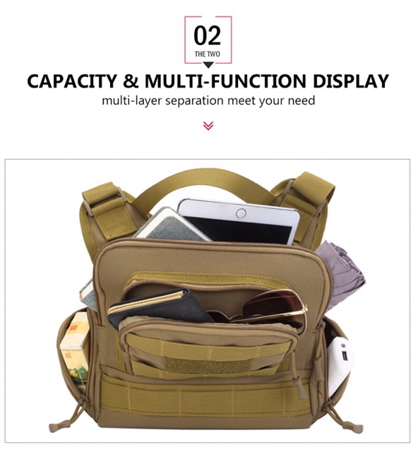 Túi đeo chéo thời trang lính