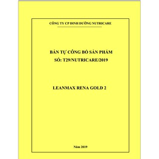Sữa Leanmax Rena 1 Gold 900g