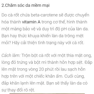 Bột cà rốt nguyên chất AT's Beauty