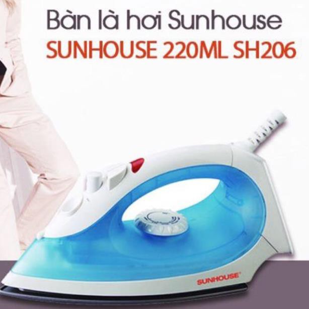 [Chính Hãng] Bàn Là Hơi Nước Sunhouse SH206