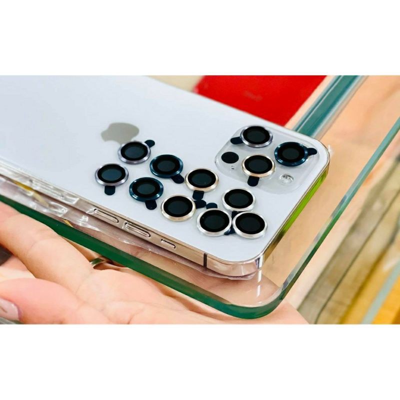 Bộ 3 dán từng mắt bảo vệ camera IPhone 12 / Iphone 12 Mini  / IPhone 12 Pro Max/ 11 11 Pro max chính hãng KUZOOM cao cấp