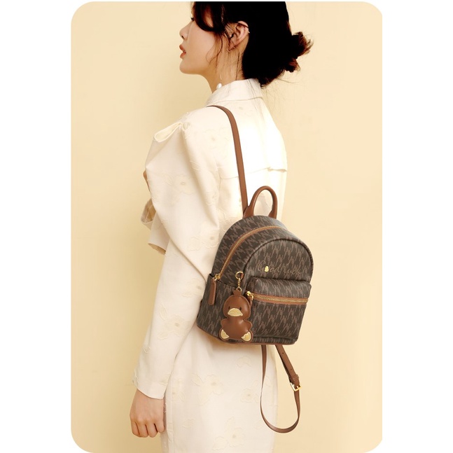 Balo nữ đẹp Nucelle dễ thương charm vịt cute ViAnh Store 1172004 đi làm đi chơi du lịch