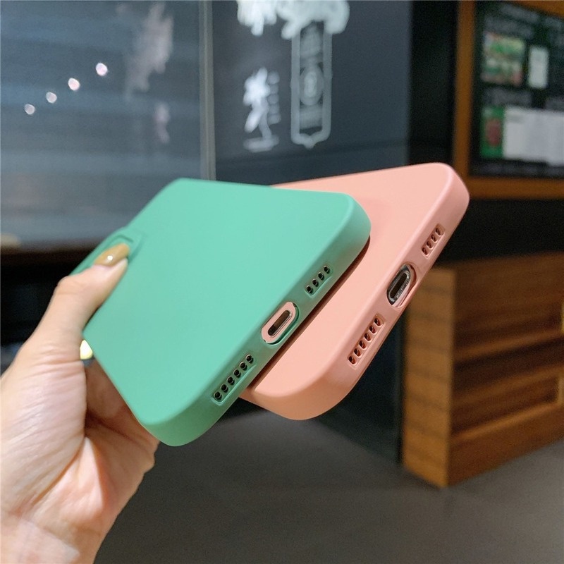 Ốp Lưng Điện Thoại Silicon Mềm Nhám Bảo Vệ Ống Kính Máy Ảnh Cho Samsung Galaxy A52S A52 A12 A03