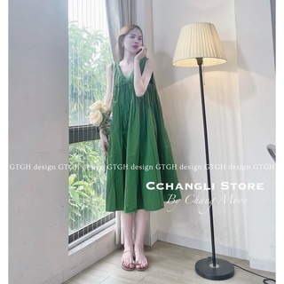 Váy Thô Cổ Tim Dập Ly Siêu Xinh