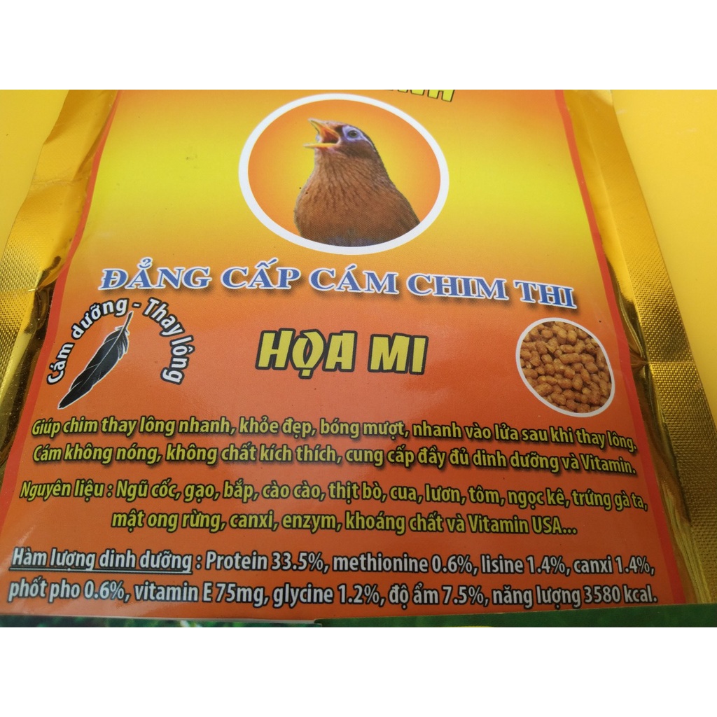 CÁM CAO CẤP CHO CHIM CẢNH PHÚ VINH (5 LOẠI)