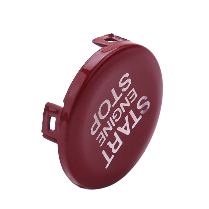 Viền Bọc Nút Khởi Động Xe Hơi Bằng ABS Màu Đỏ Cho Alfa Romeo Giulia Stelvio 2017 2018