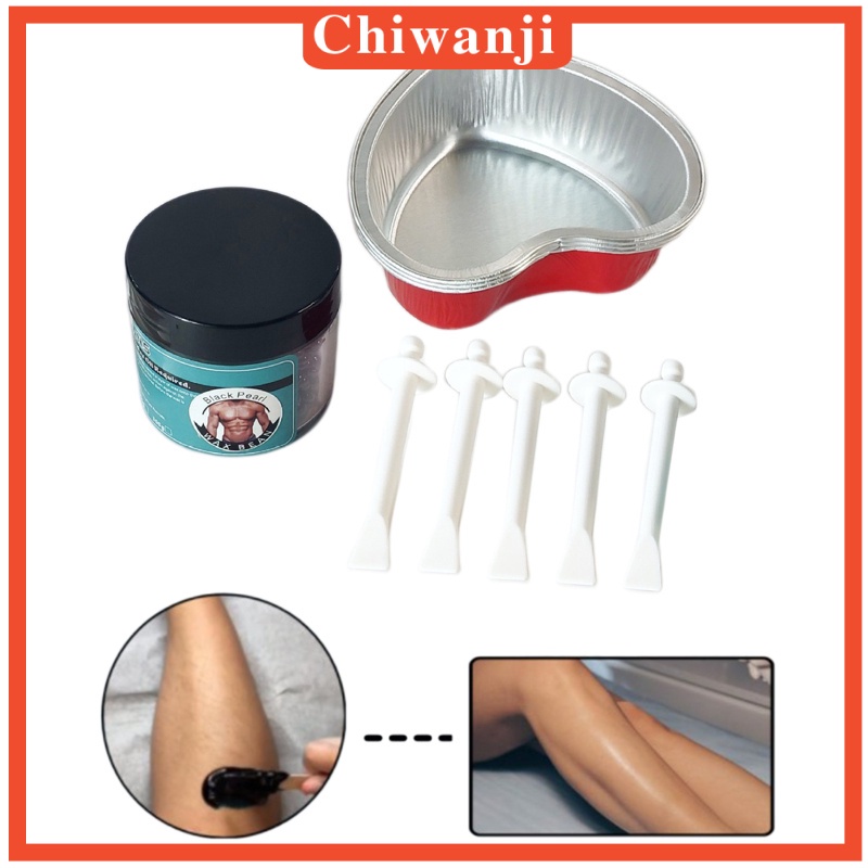 Painless Gentle Hard Wax Beans 5 Wax Sticks 3 Wax Heater Boxes for Hair Removal Legs Underarms Upper Lip Eyebrow Full Body Home
