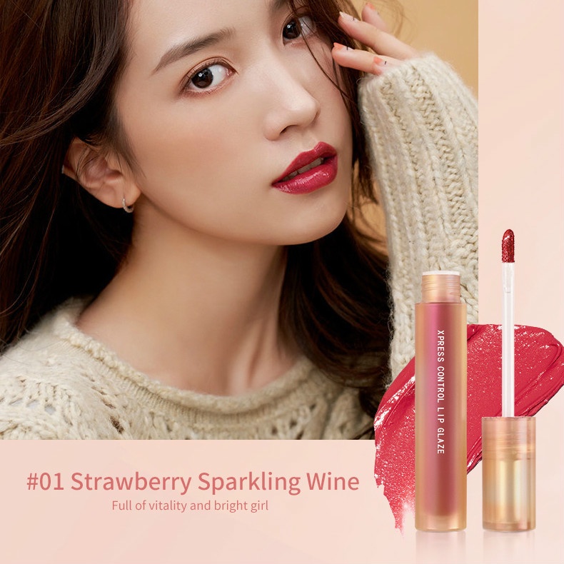 [Hàng mới về] Son môi dưỡng ẩm Vibely trang điểm hiệu ứng tráng gương lâu trôi không dính cốc