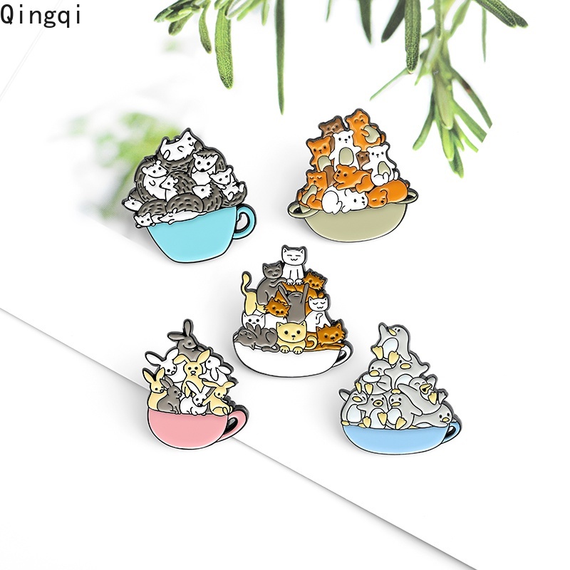 Trâm cài áo Miss Zoe hình động vật hoạt hình phong cách dễ thương nhiều kiểu tùy chọn