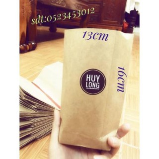100 túi xi măng loại 0.5kg kích thước 13×16