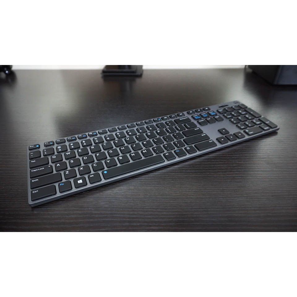 Dell KM717 Premier Keyboard Mouse - Multi Device - Bộ bàn phím & Chuột không dây kết nối 3 máy: 2 Bluetooth và 1 USB