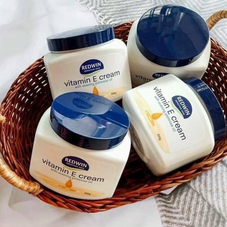 Kem Dưỡng Ẩm Redwin Vitamin E Cream 300g Úc Chính Hãng - Giúp Dưỡng Da Mặt Hết Khô, Nứt Nẻ