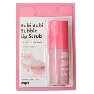 Tẩy Da Chết Môi Sủi Bọt Bubi Bubi Lip Thải Độc 12ml