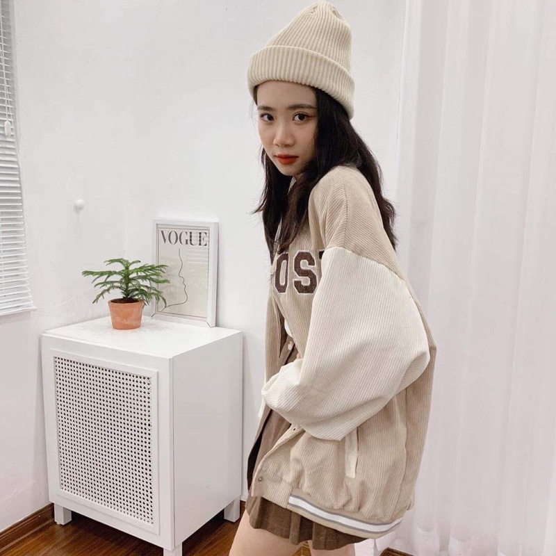Áo khoác bomber nữ hàng hiệu phong cách cực chất